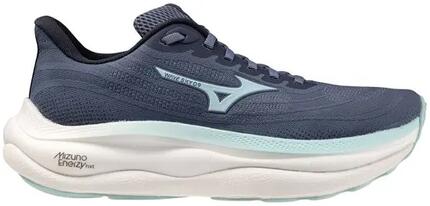 Chaussures - running - femme - amorties - Wave Sky 9 - bleu foncé/bleu clair