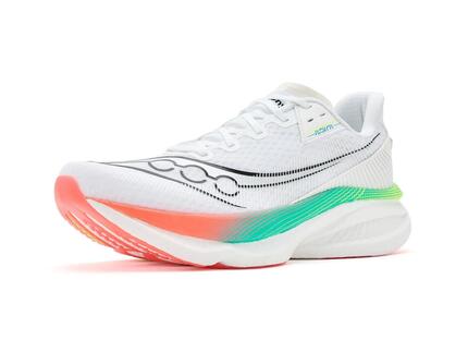 Schoenen - running - heren - endorphin azura - licht, reactief - wit/groen