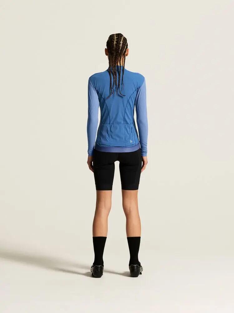 craft Maglia Endur Training manica lunga donna – Iris/Blue 6/7