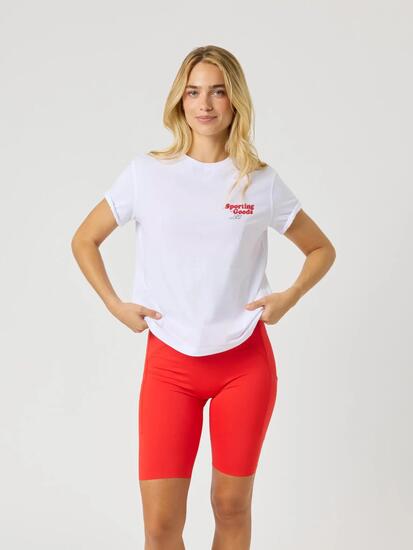 bjorn_borg BORG COTTON T-SHIRT Damen – BRILLIANT WHITE