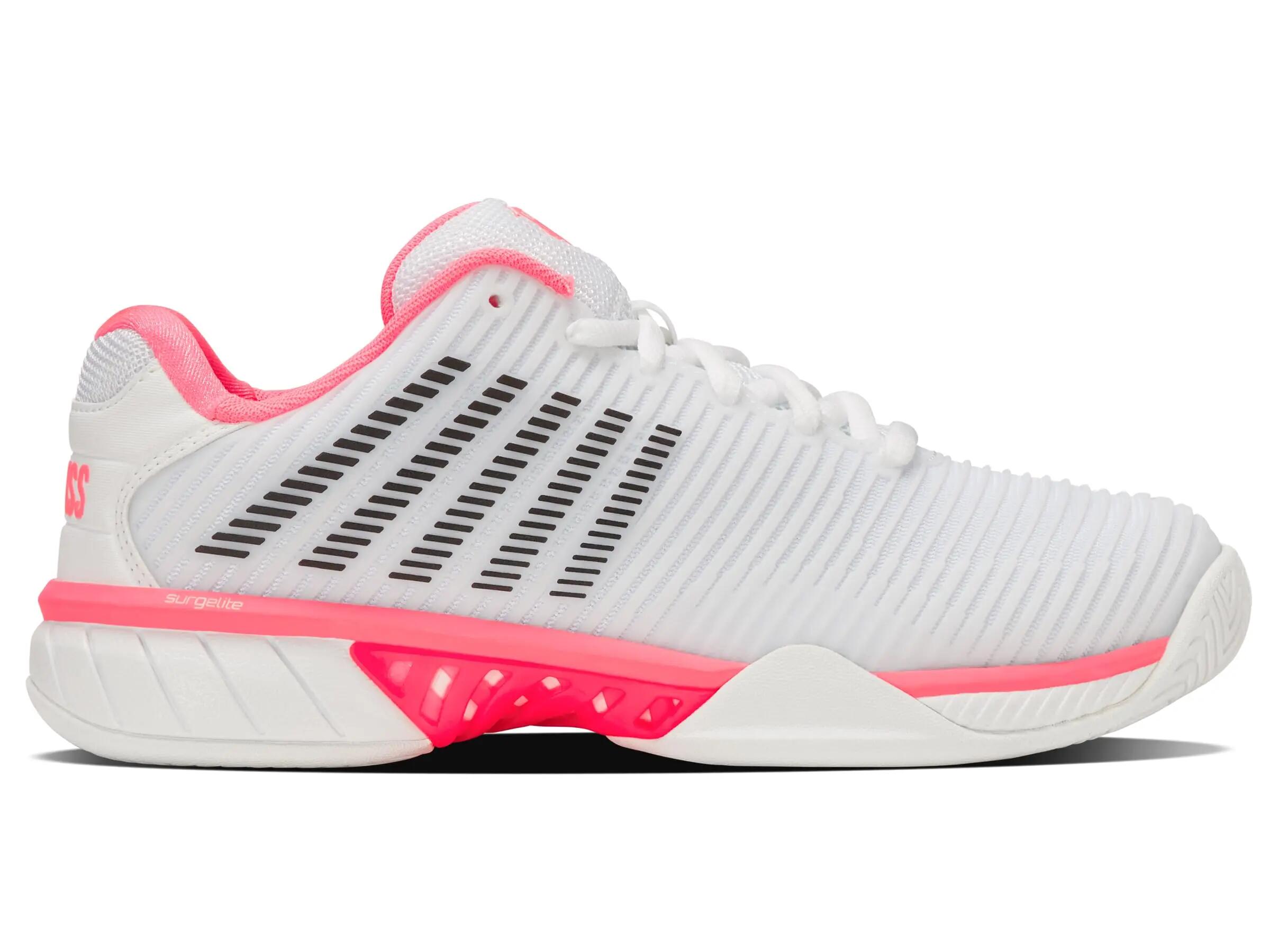 Schoenen - racketsport - vrouw - hypercourt express 2 - wit/roze/zwart 1/1