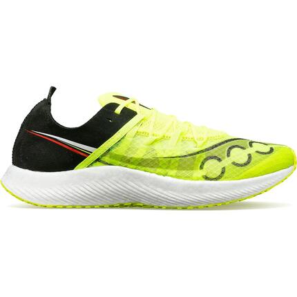 Chaussures, running, homme, minimalistes, Sinister, noir/citron