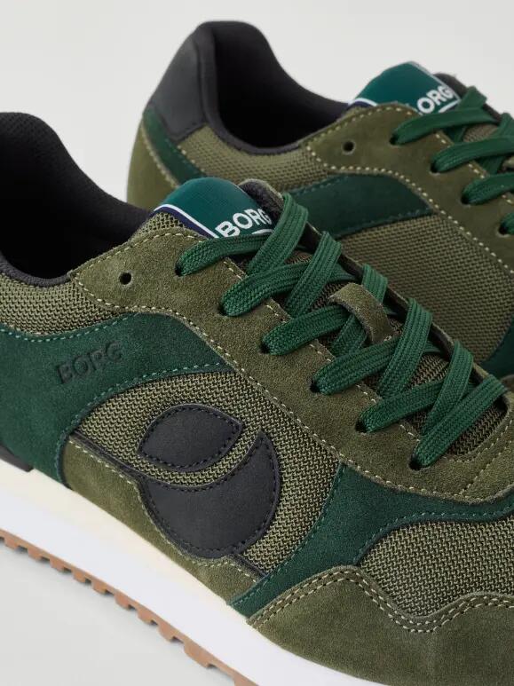 bjorn_borg PULSE hardloopschoenen voor heren – DARK GREEN 4/4