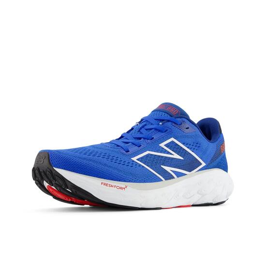 Herren - Lauf - Schuhe - Dämpfung und Unterstützung - Fresh Foam X - blau-rot