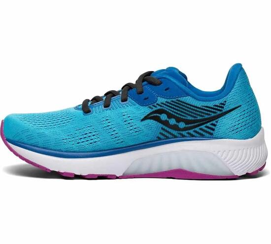 Zapatillas - Running - Mujer - Guide 14 - reactivas, confortables - Azul/Berry