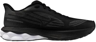 Shoes - running - men - wave skyrise 7 - comfortabel, licht - zwart/tomato puree