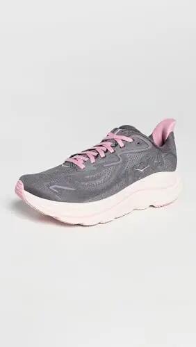 Damen - Running - Schuhe - gedämpft, komfortabel - Clifton 10 - rosa/grün-grau 4/6