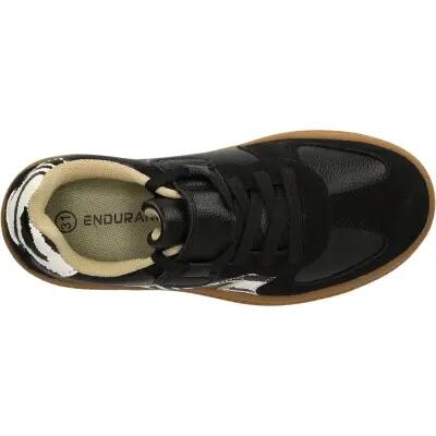 endurance Calera Scarpe Bambino - tomaia in microfibra, suola TPR – 1001 Black 6/7