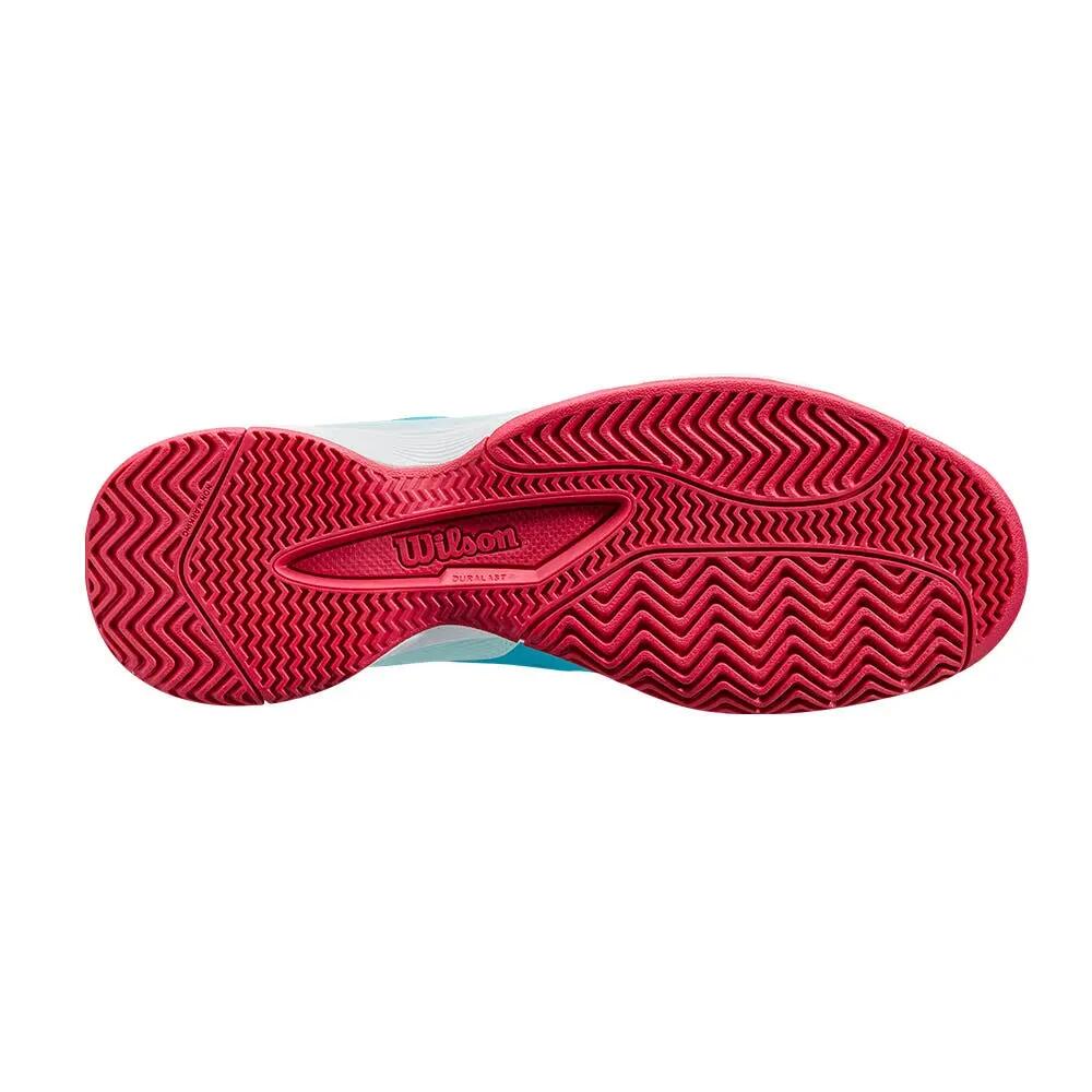 Scarpe Per Bambini Wilson Rush Pro 4.0 Ql Wrs329070 Blu E Bianche 3/4