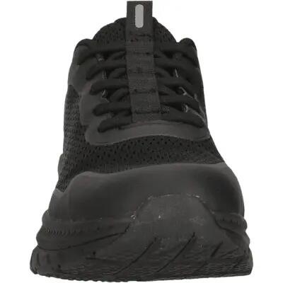 endurance Beliso StepGo Uni Shoe scarpa uomo in mesh tricot – 1001S Black Solid 3/7