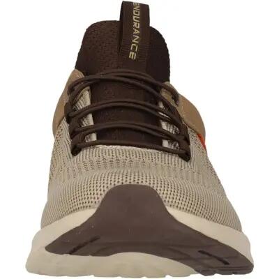 endurance Belivo StepGo M Scarpe uomo in mesh lavorato – 5199 Toffee 3/7