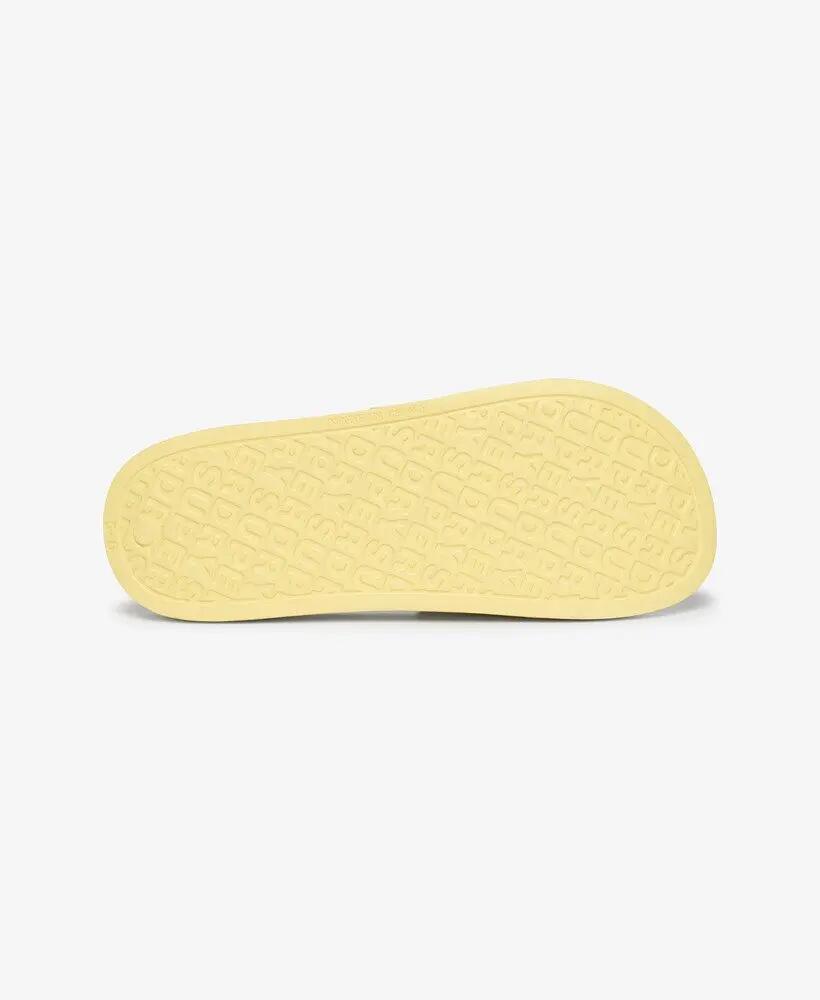 superdry Ciabatte Pool Vegan con logo – Sunny Lime Green 7/7