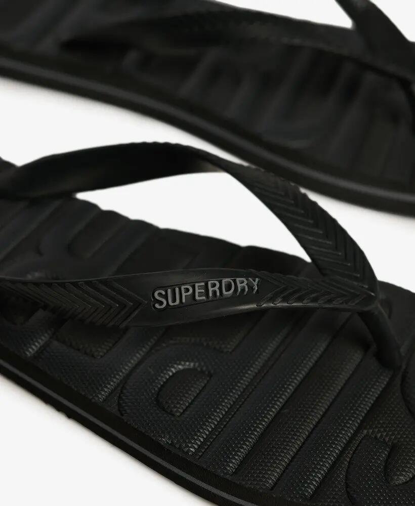 superdry Core Logo Infradito in gomma – Black 3/3