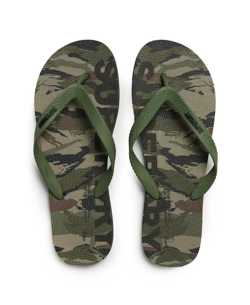 superdry Chanclas Logo de goma – WOODLAND CAMO AOP 3/4