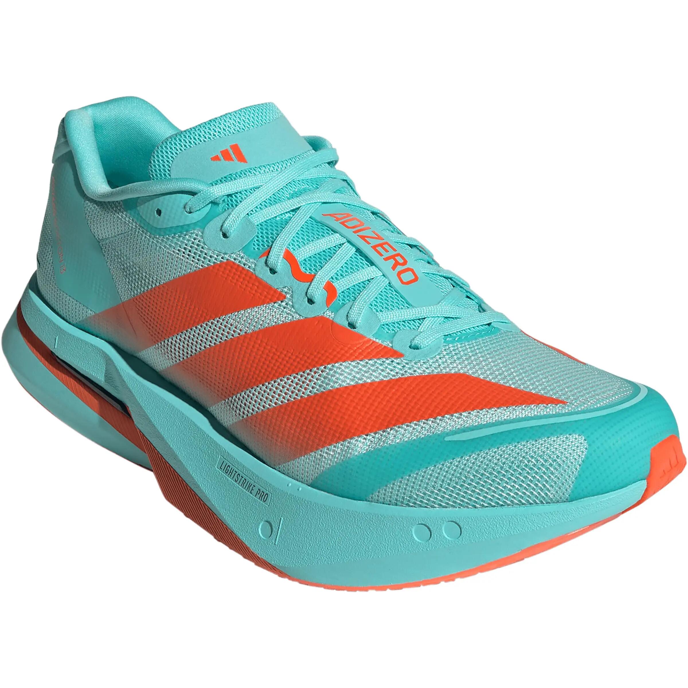 Scarpe - Running - Uomo - Leggere - Boston 13 - Aqua/Arancio 4/4