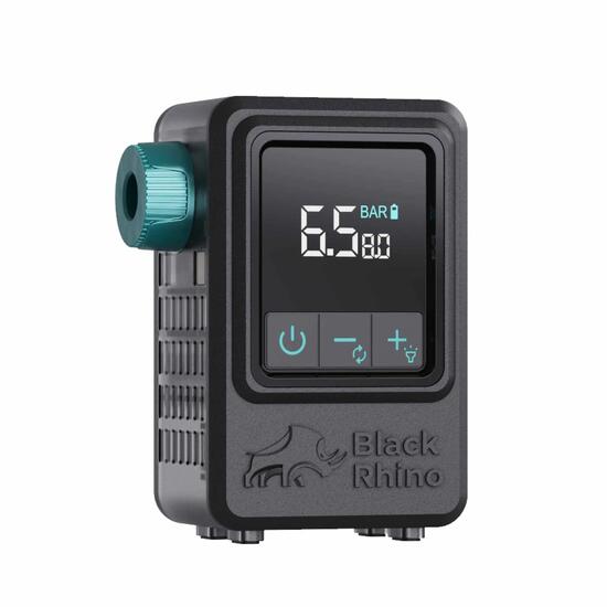 Black Rhino AeroBoost TM-2 - Mini Elektrische Fietspomp - Krachtig - 137.5 g