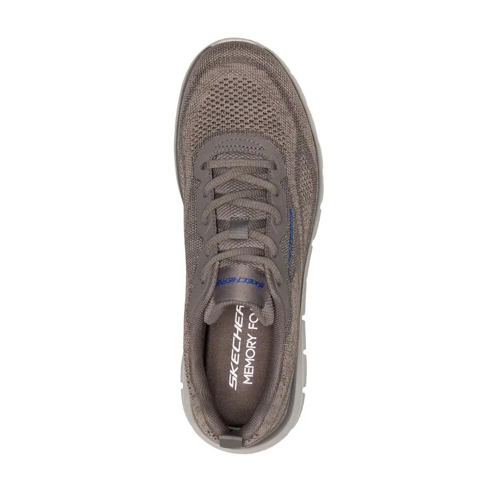 Skechers Track GRIS - Basketss HOMME avec  Memory Foam 5/7