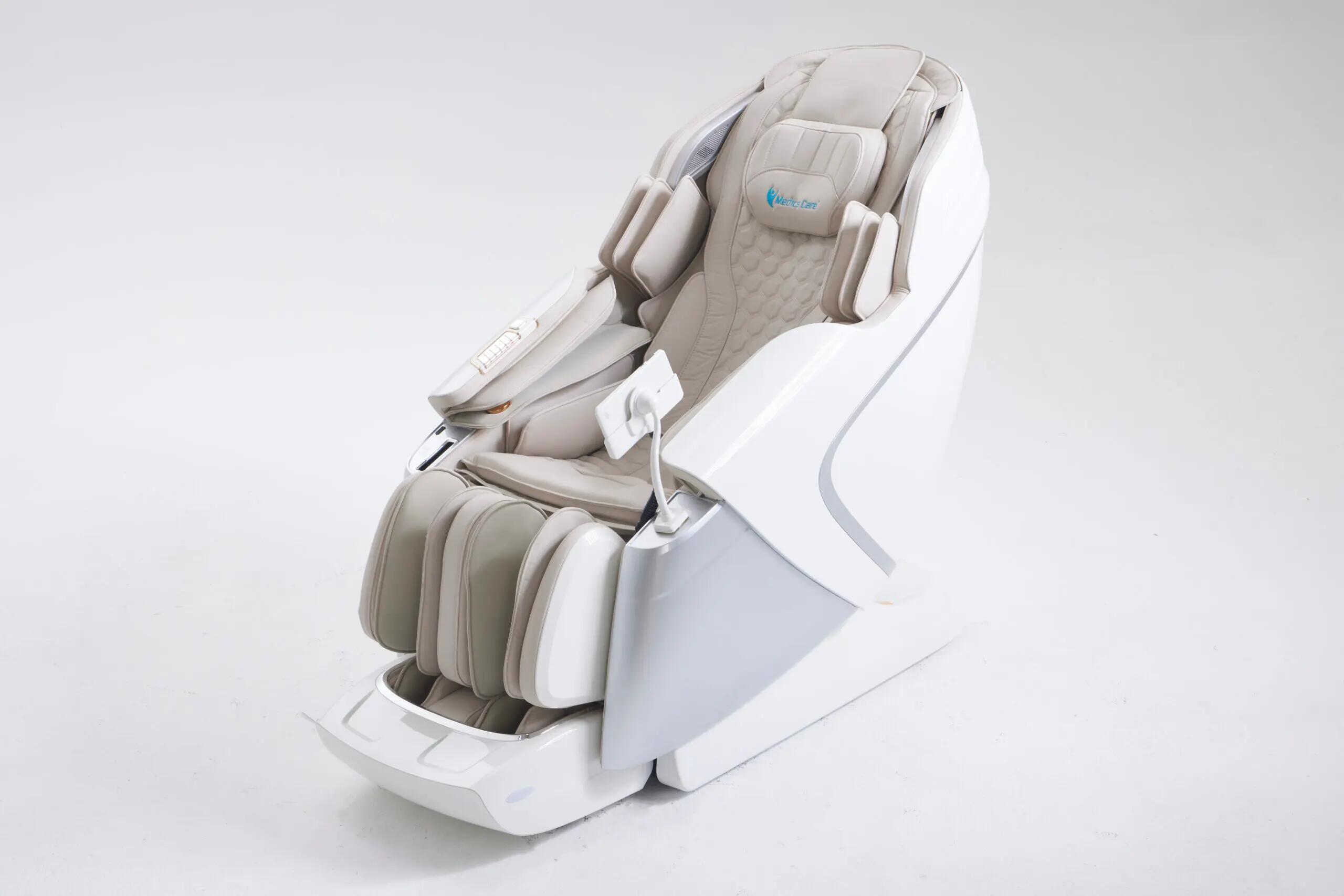 Cadeira de Massagem de Luxo XZ9 (Branco) 4/15