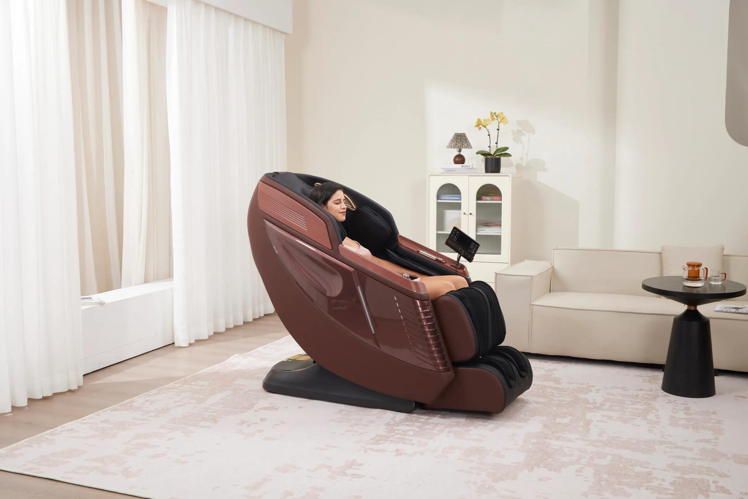 Cadeira de Massagem Avançada XZ6 (Castanho) 3/15
