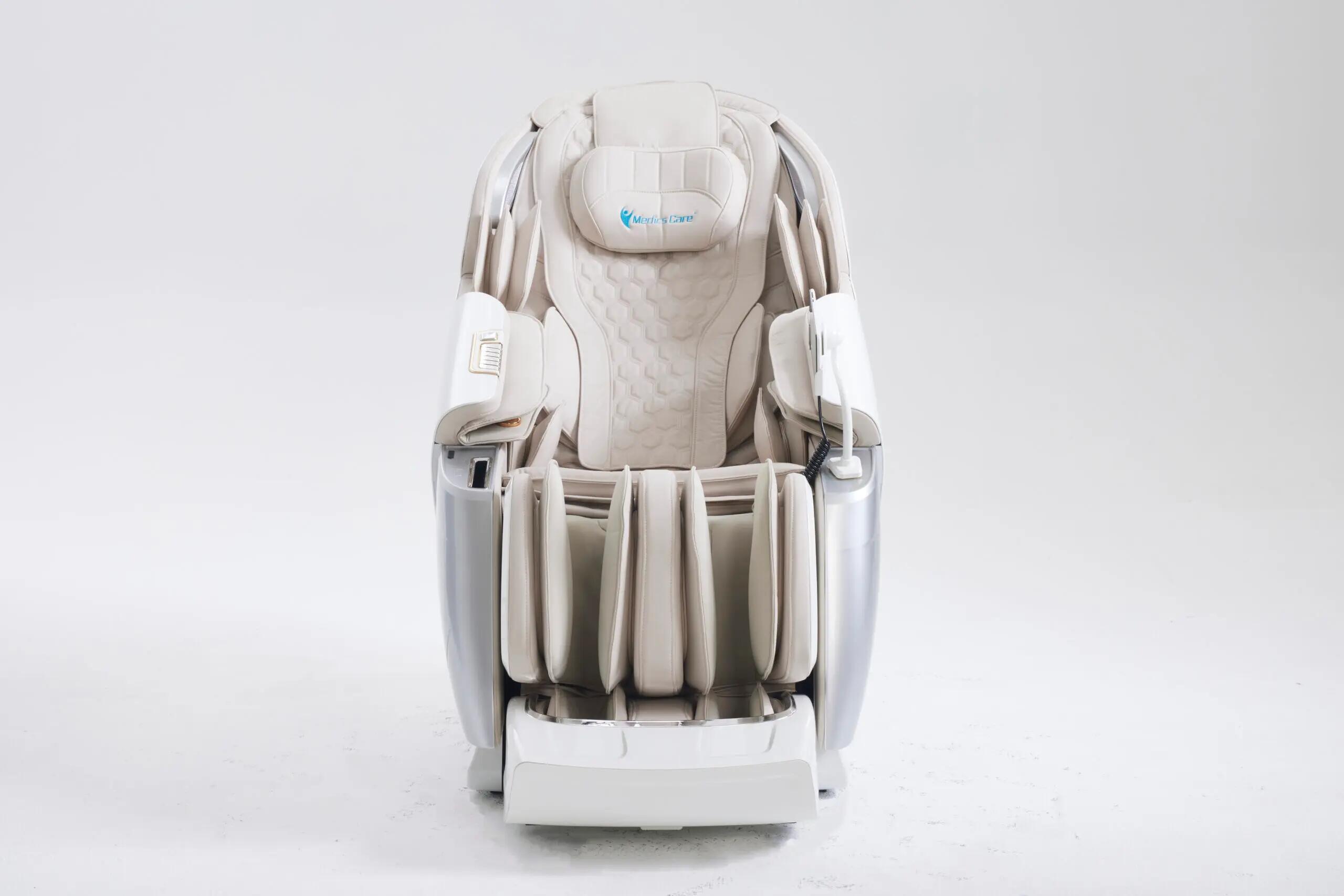 Cadeira de Massagem de Luxo XZ9 (Branco) 3/15