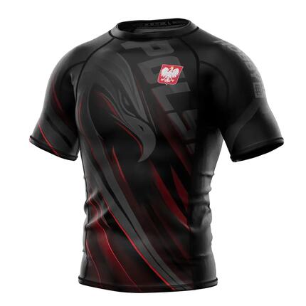 Koszulka Męska Rashguard MMA na Siłownię EXTREME HOBBY POLSKA ULTIMATE