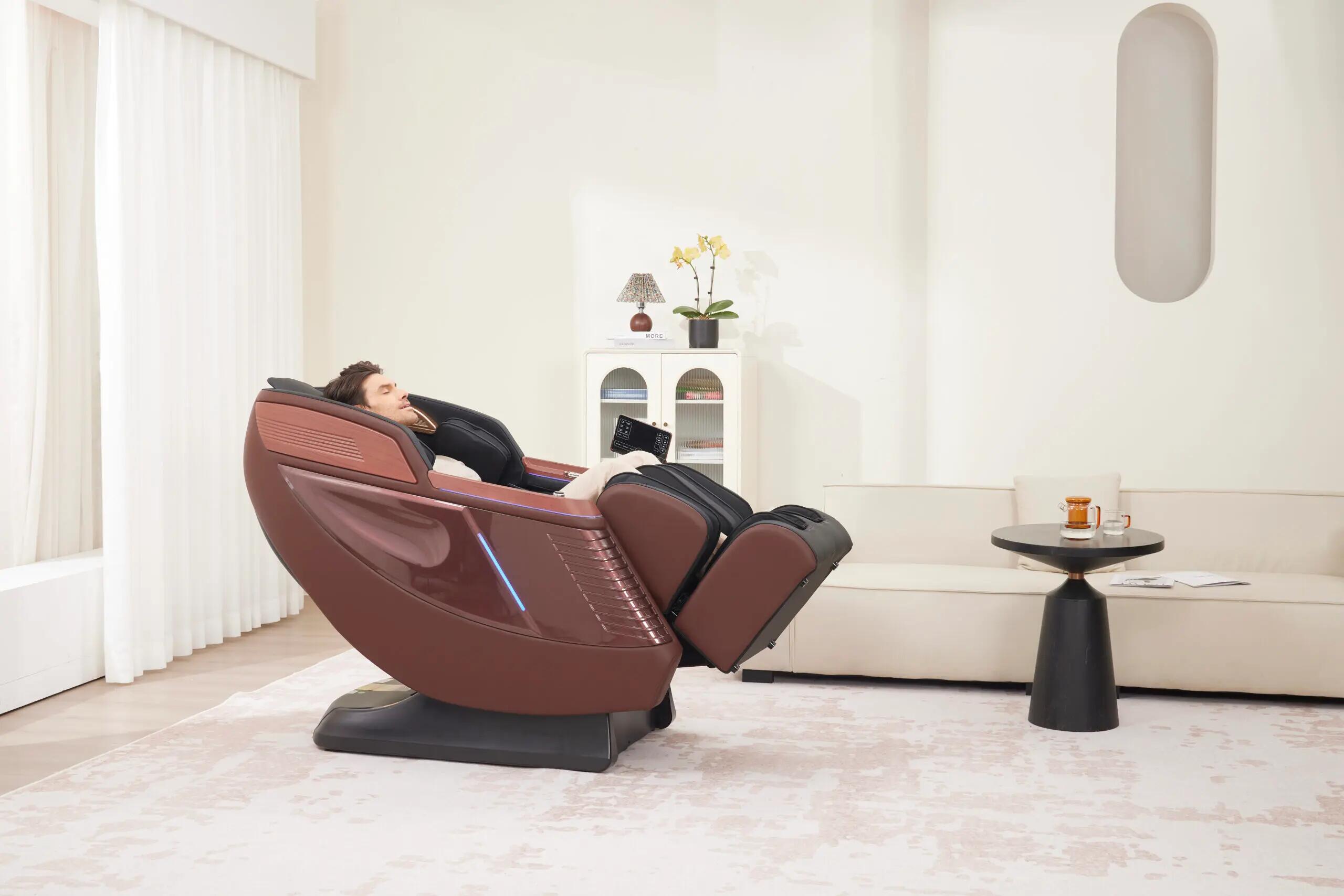 Cadeira de Massagem Avançada XZ6 (Castanho) 12/15