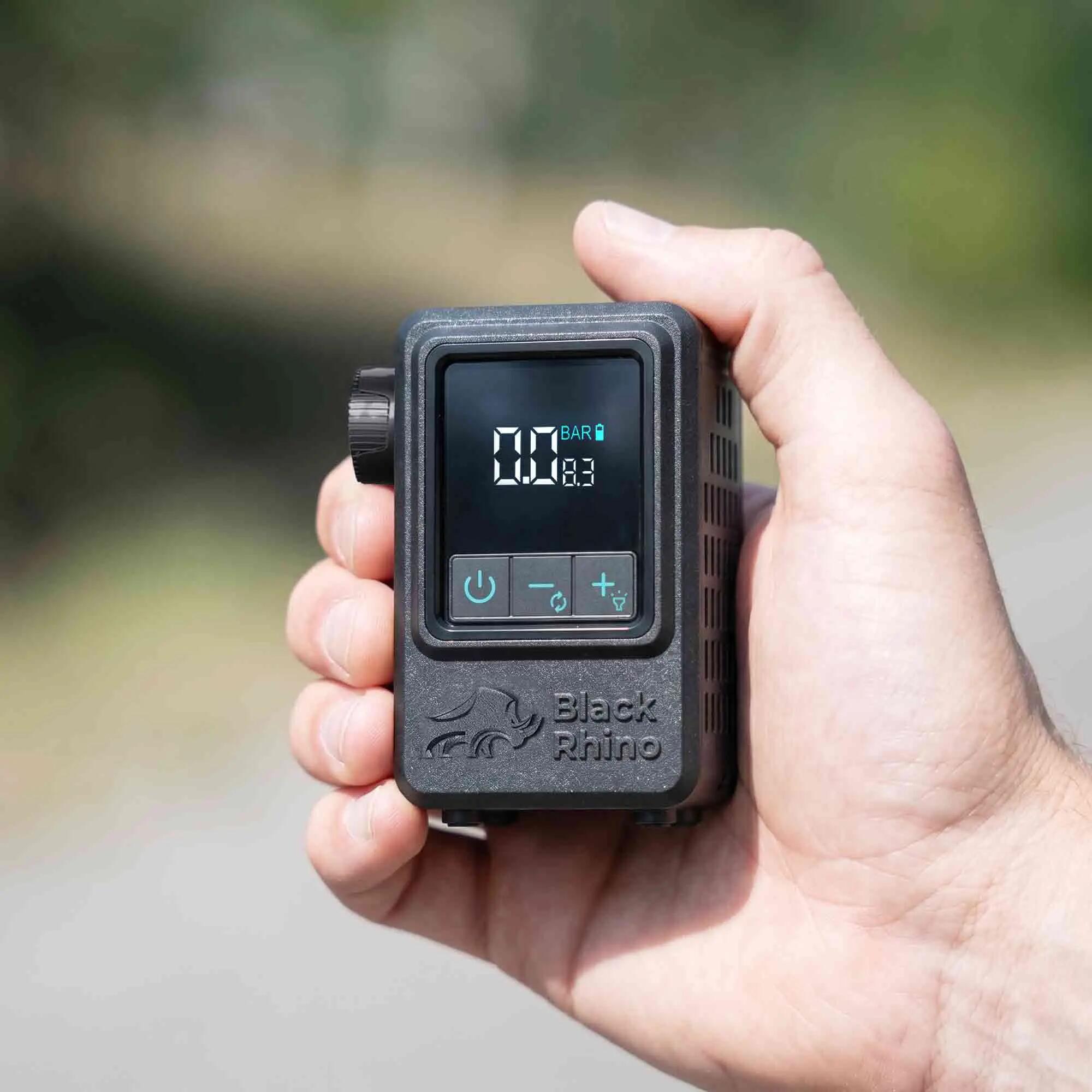 Black Rhino AeroBoost TM-2 - Mini Pompe à Vélo Électrique - Puissante - 137,5 g 10/13