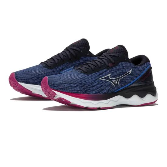 Damen - running - schuhe - dämpfung, stabilität - wave skyrise