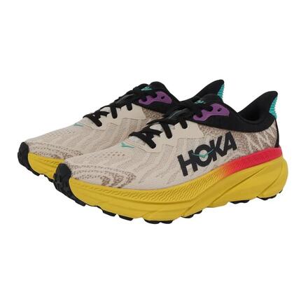 Damen - running - schuhe - gedämpft - challenger 7 - oatmeal