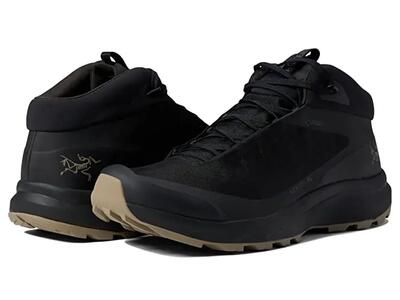 Schoenen - wandelen - vrouw - aerios fl mid gtx - zwart/fauve