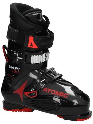 Scarponi sci alpino - Uomo - LiveFit 100 - Nero/Antracite