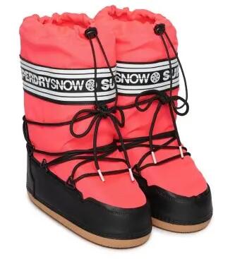 Schoenen - natuurhiken - volwassenen - snow boot - roze/zwart