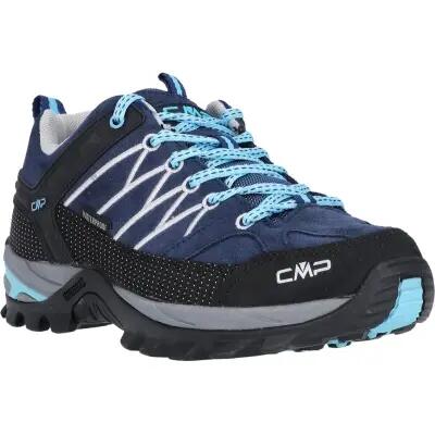 cmp Rigel Low Wmn WP — damesschoen leer, waterdicht – 23MG Blue-Stone 2/7