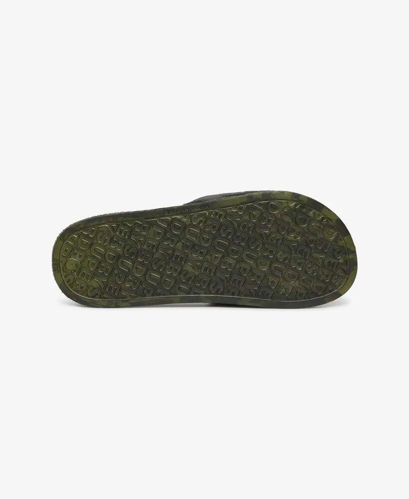 superdry Claquettes Core Camo à bride rembourrée – Nathan Camo 7/7