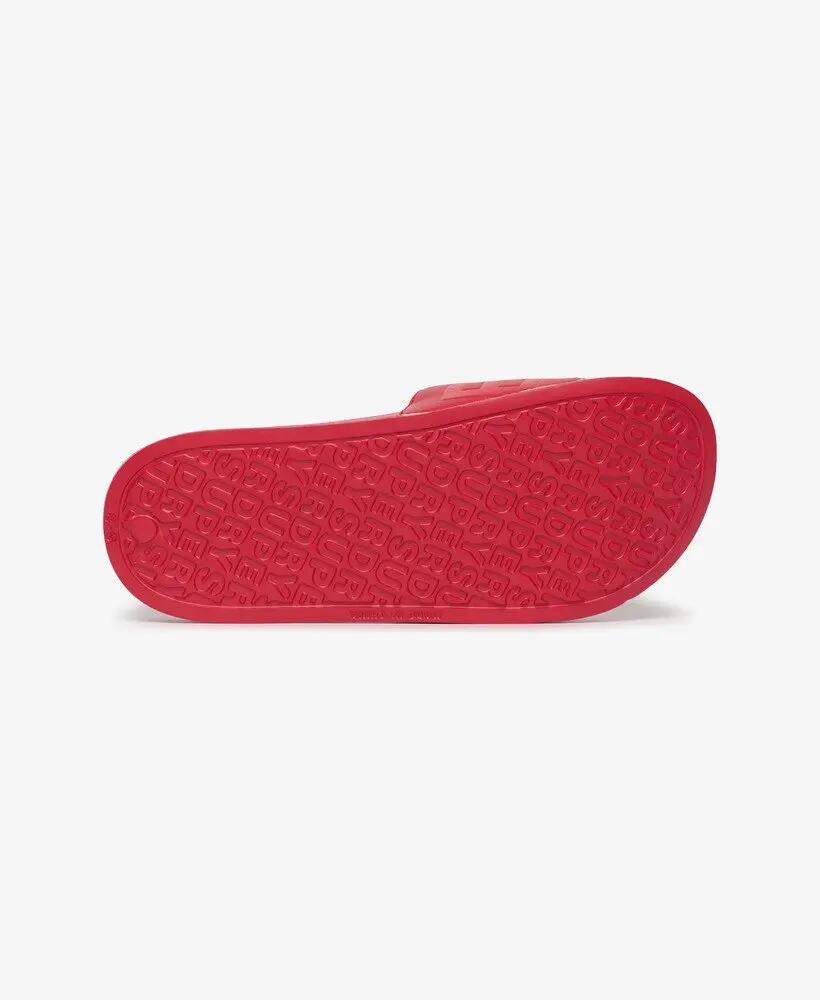 superdry Code Core Pool Badeslipper mit gepolstertem Riemen – OPTIC/PITCH 7/7