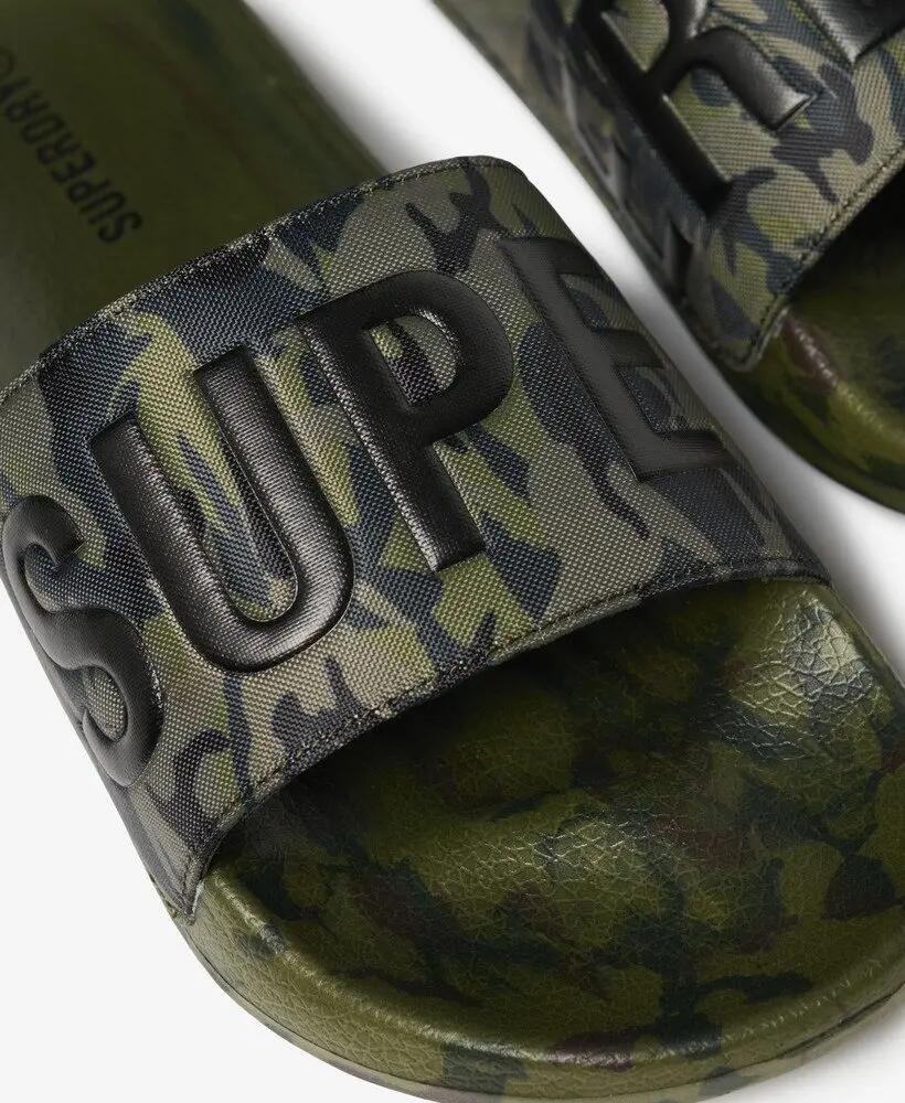 superdry Claquettes Core Camo à bride rembourrée – Nathan Camo 6/7