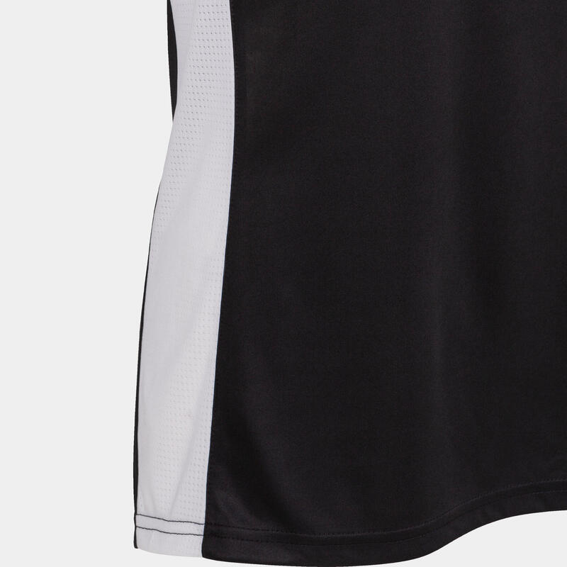 Débardeur sans manches basket-ball Fille Joma Cancha iii noir blanc