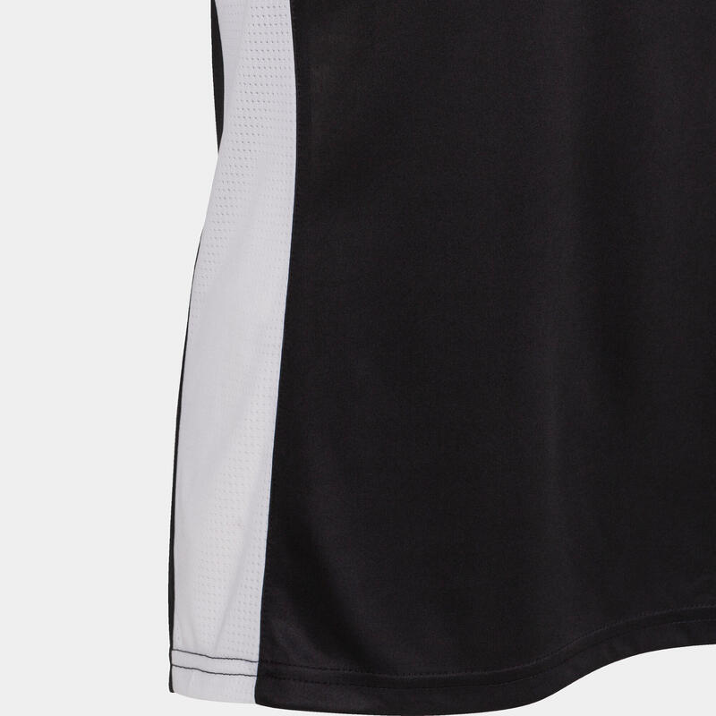 T-shirt de alça basquetebol Menina Joma Cancha iii preto branco