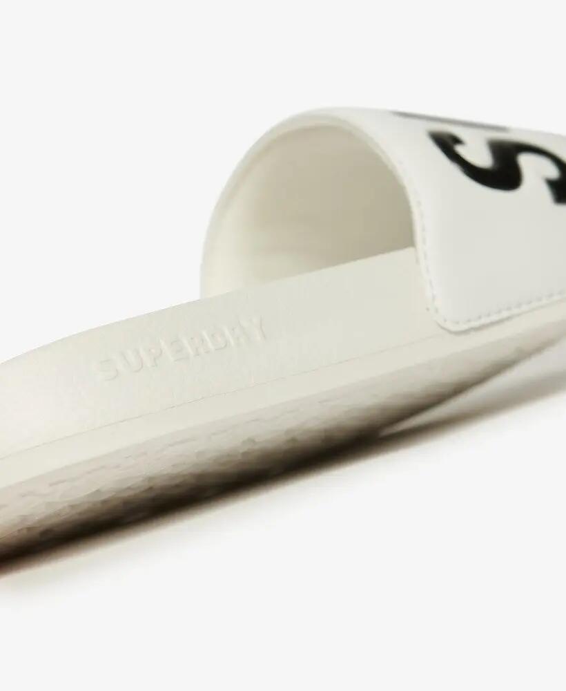superdry Core Pool Slide em material sintético – Brilliant White 5/5