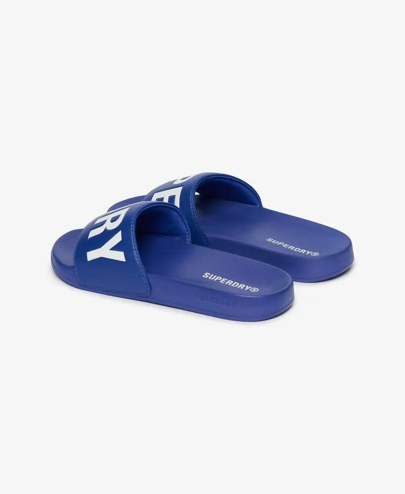 superdry Code Core Pool Sliders - gepolsterte Badelatschen mit geformtem 3/7