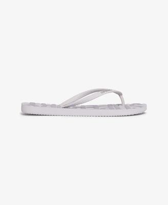 Superdry dames slippers core logo van rubber – rice white/coral