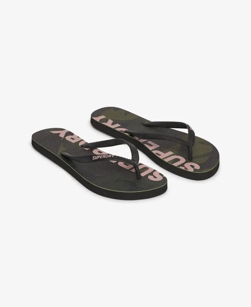 superdry Infradito Logo in gomma – Nathan Camo 2/7