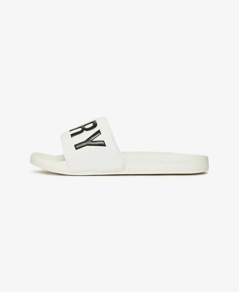 superdry Core Pool Slide em material sintético – Brilliant White 3/5