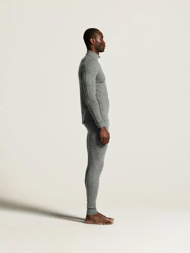 craft Wool Merino HZ set M — termorregulador – Dk Grey/Melange 7/7