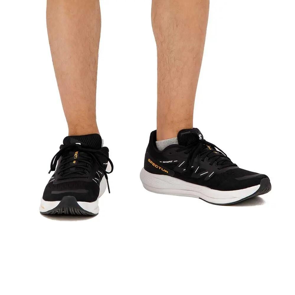 Herren - straßenlaufschuhe - leicht - spectur - schwarz 4/4