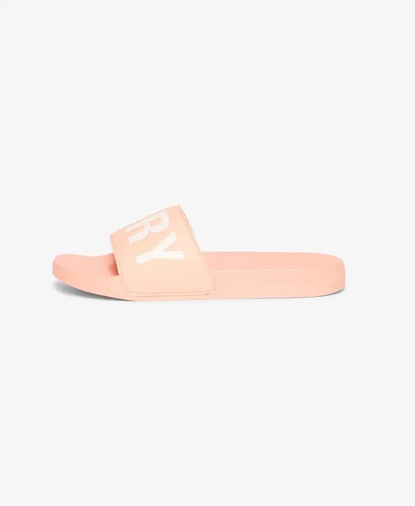 superdry Vegan Core Pool Sliders senhora — sola moldada e tira almofadada – 7/7