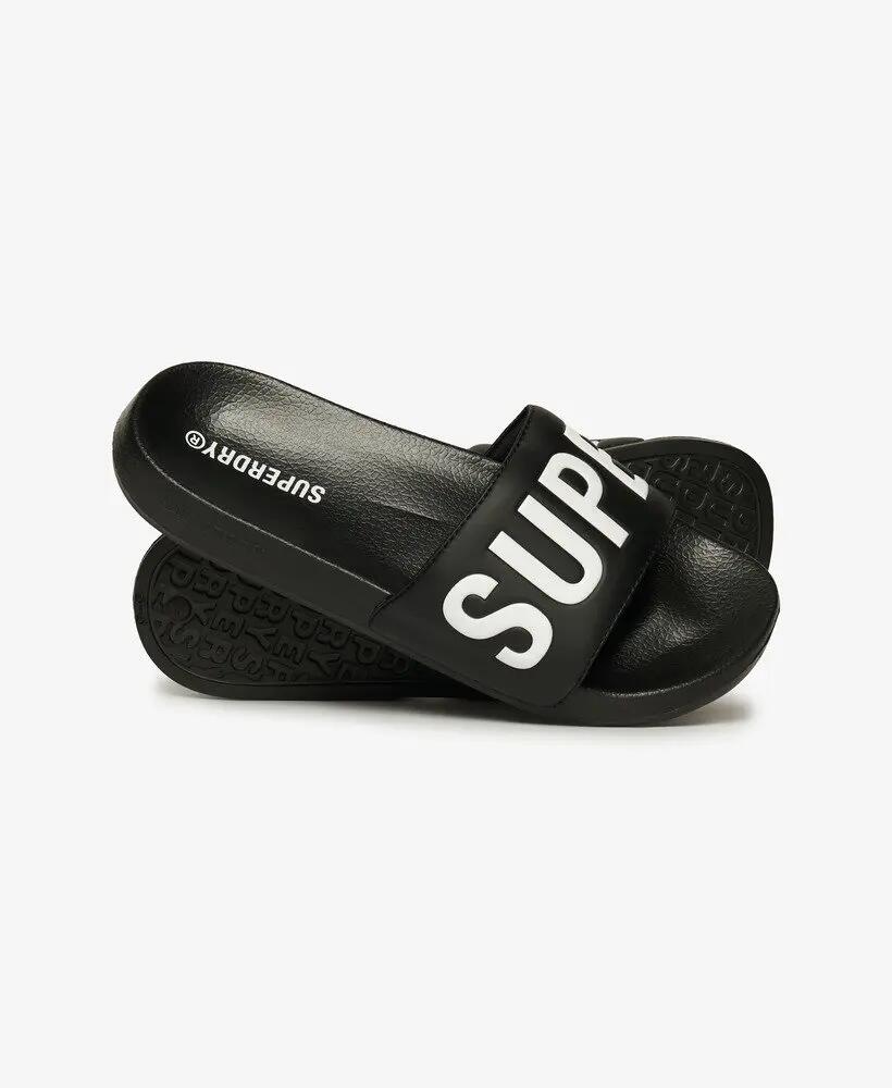 superdry Core Pool Ciabatte in poliuretano – Black 2/5