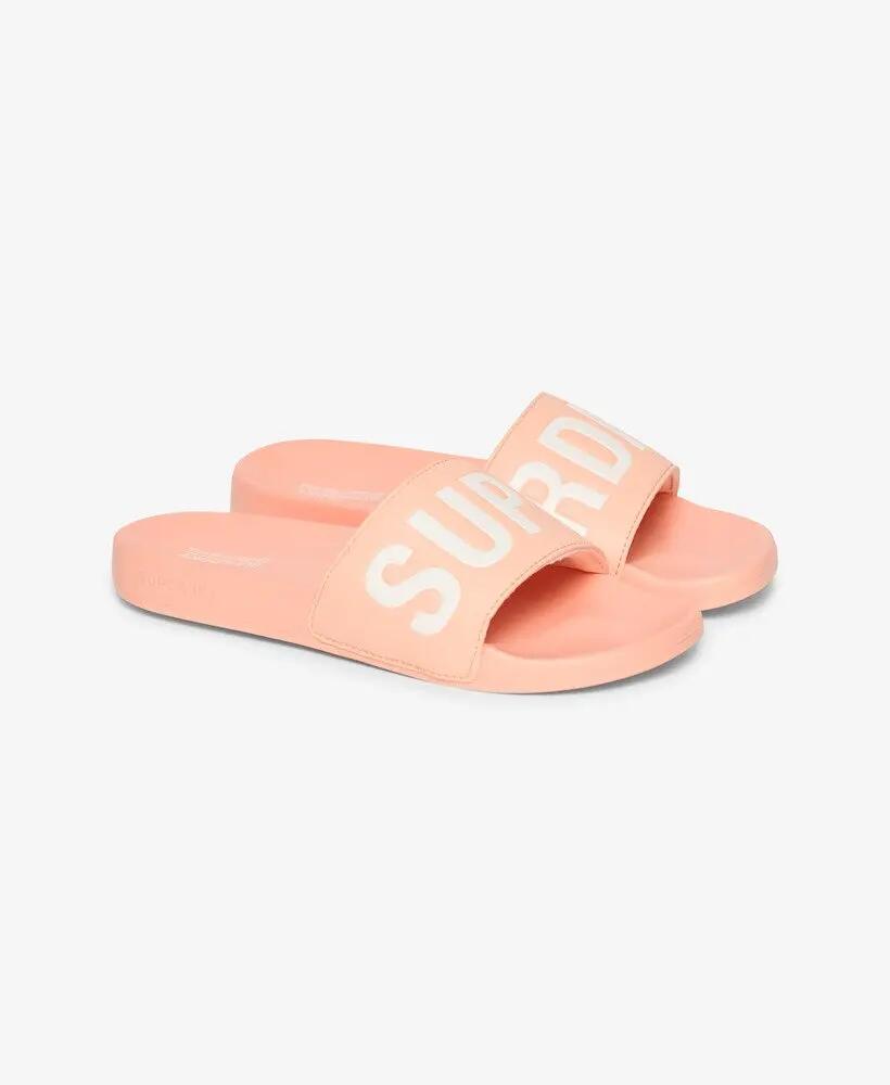superdry Vegan Core Pool Sliders senhora — sola moldada e tira almofadada – 2/7