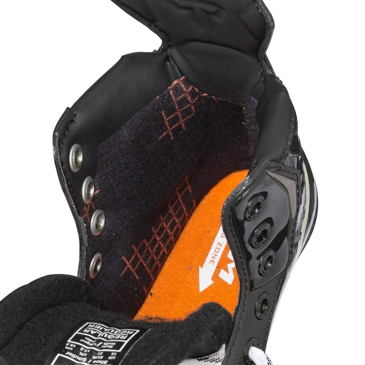 CCM SKXR YT CCM TAC Player pattini da hockey su ghiaccio Regular 11.5 giovani 5/5