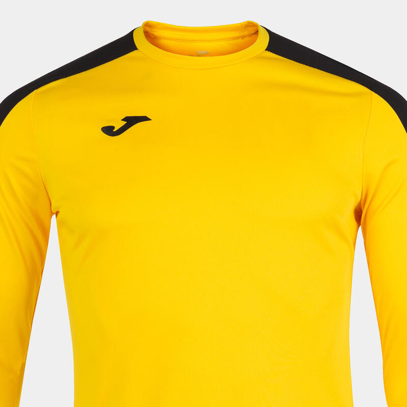 Maillot manches longues Homme Joma Academy iii jaune noir
